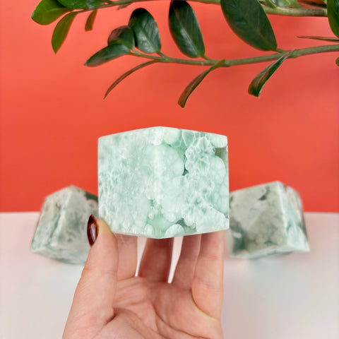 Floating Lava Cube (Imperfect) - Kenna's Crystals