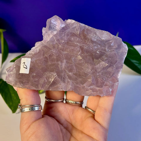 Frozen Grape Fluorite Specimen D2 30 - Kenna's Crystals from TikTok