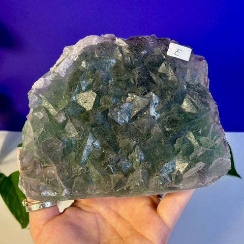 Frozen Grape Fluorite Specimen E 5 - Kenna's Crystals from TikTok