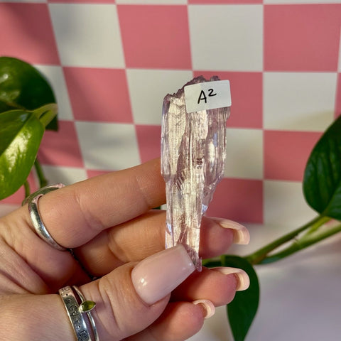 Glossy Pink Kunzite A2 27 - Kenna's Crystals from TikTok