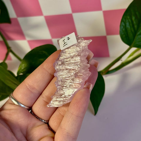 Glossy Pink Kunzite I2 35 - Kenna's Crystals from TikTok