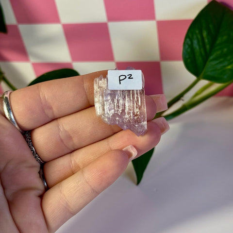 Glossy Pink Kunzite P2 42 - Kenna's Crystals from TikTok