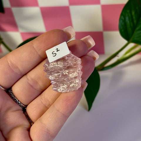 Glossy Pink Kunzite S2 45 - Kenna's Crystals from TikTok