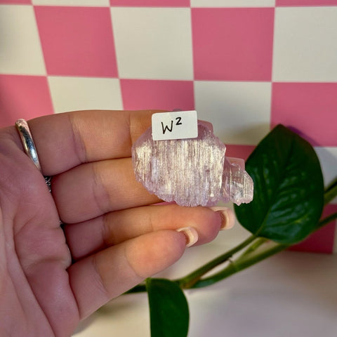 Glossy Pink Kunzite W2 49 - Kenna's Crystals from TikTok