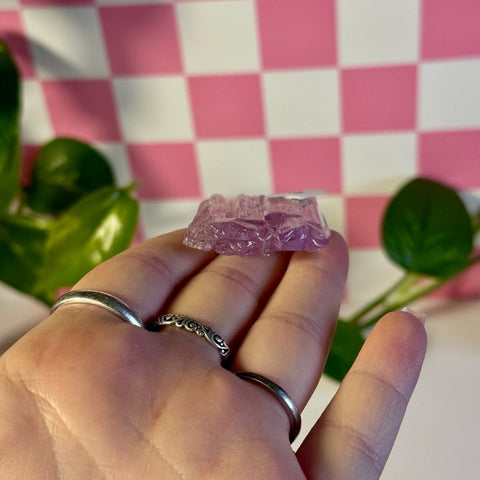 Glossy Pink Kunzite Z2 67 - Kenna's Crystals from TikTok