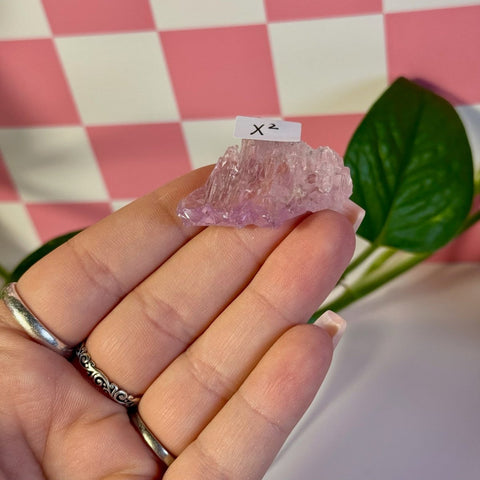 Glossy Pink Kunzite Z2 99 - Kenna's Crystals from TikTok