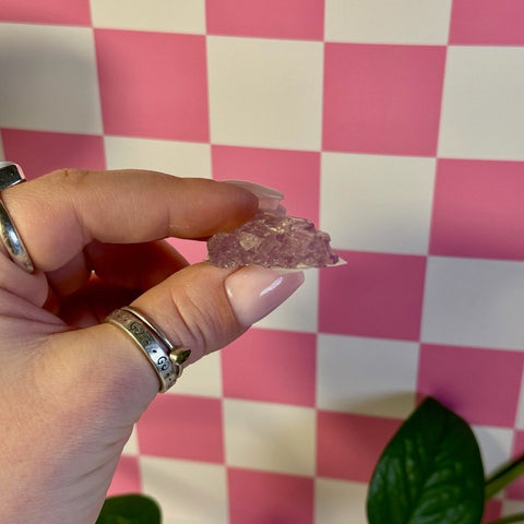 Glossy Pink Kunzite Z2 86 - Kenna's Crystals from TikTok