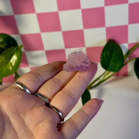 Glossy Pink Kunzite Z2 73 - Kenna's Crystals from TikTok