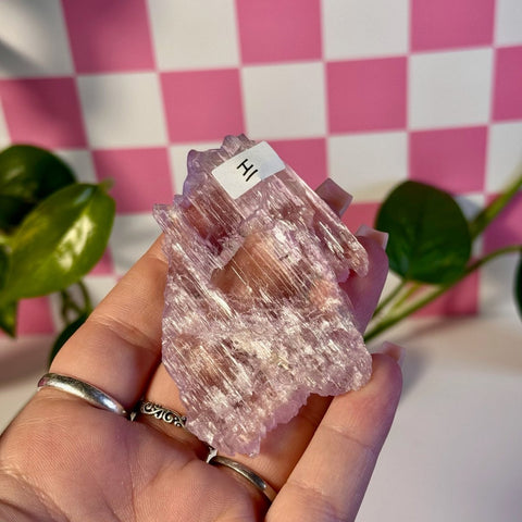 Glossy Pink Kunzite Z2 57 - Kenna's Crystals from TikTok