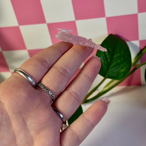Glossy Pink Kunzite Z2 90 - Kenna's Crystals from TikTok
