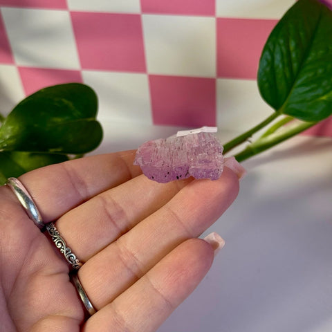 Glossy Pink Kunzite Z2 78 - Kenna's Crystals from TikTok