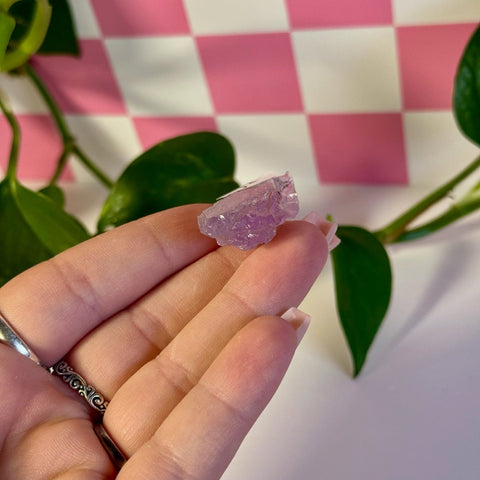 Glossy Pink Kunzite Z2 85 - Kenna's Crystals from TikTok