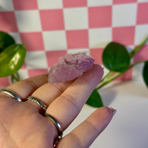 Glossy Pink Kunzite Z2 59 - Kenna's Crystals from TikTok