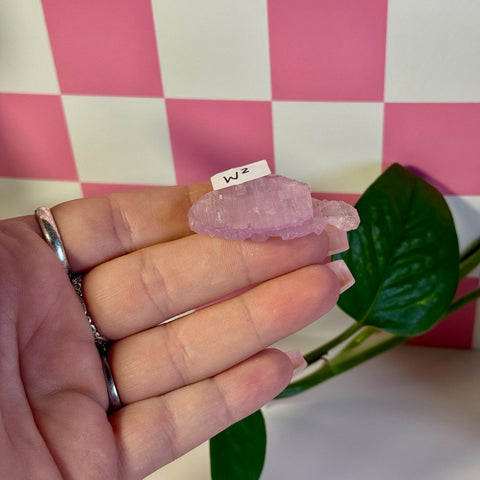 Glossy Pink Kunzite Z2 98 - Kenna's Crystals from TikTok