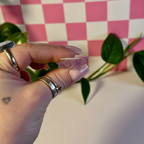 Glossy Pink Kunzite Z2 72 - Kenna's Crystals from TikTok