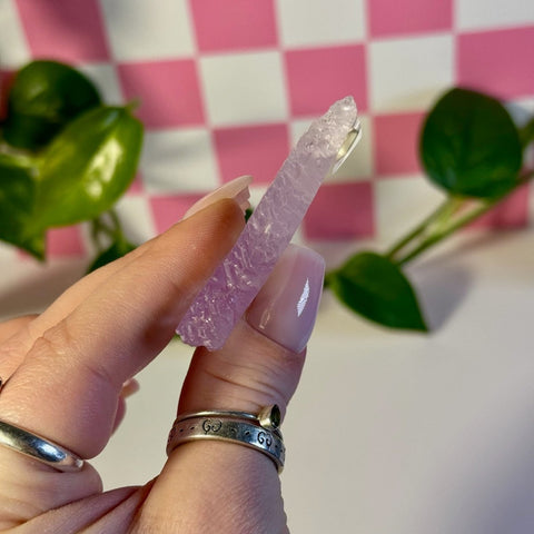 Glossy Pink Kunzite Z2 63 - Kenna's Crystals from TikTok