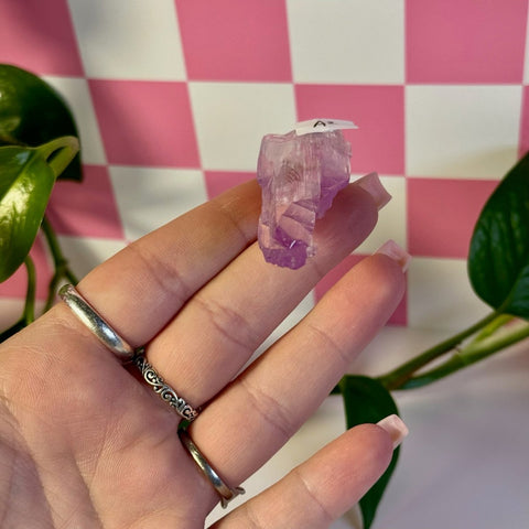 Glossy Pink Kunzite Z2 75 - Kenna's Crystals from TikTok
