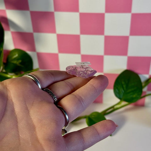 Glossy Pink Kunzite Z2 65 - Kenna's Crystals from TikTok