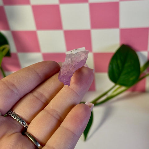 Glossy Pink Kunzite Z2 95 - Kenna's Crystals from TikTok