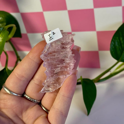 Glossy Pink Kunzite Z2 83 - Kenna's Crystals from TikTok