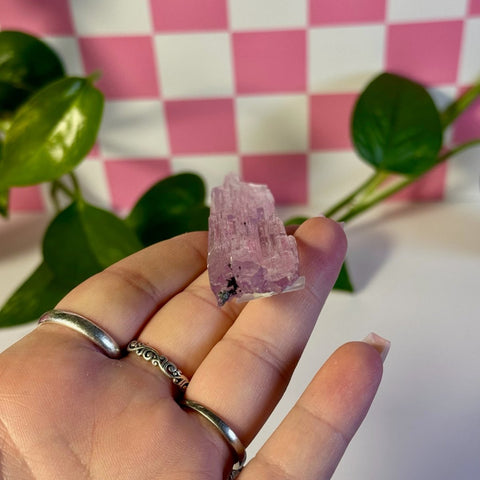 Glossy Pink Kunzite Z2 64 - Kenna's Crystals from TikTok