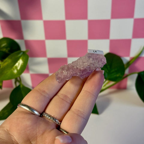 Glossy Pink Kunzite Z2 69 - Kenna's Crystals from TikTok