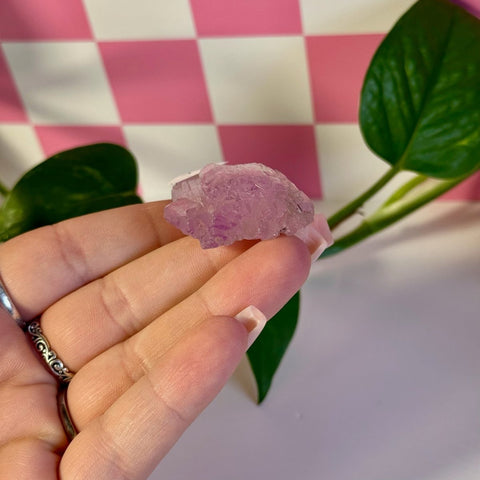 Glossy Pink Kunzite Z2 80 - Kenna's Crystals from TikTok