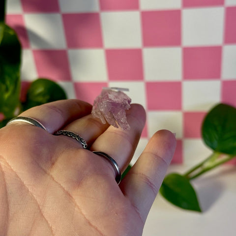 Glossy Pink Kunzite Z2 71 - Kenna's Crystals from TikTok