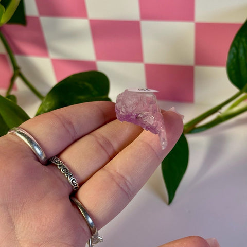 Glossy Pink Kunzite Z2 76 - Kenna's Crystals from TikTok