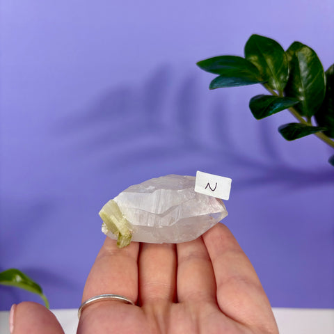 Green Tourmaline In Quartz Specimen - Kenna's Crystals