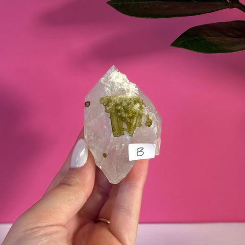 Green Tourmaline Specimen - Kenna's Crystals
