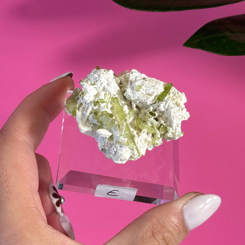 Green Tourmaline Specimen - Kenna's Crystals