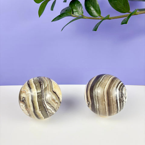 Haunted Castle Calcite Sphere - Kenna's Crystals