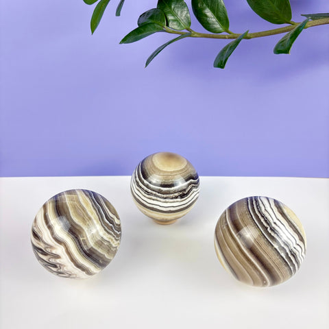 Haunted Castle Calcite Sphere - Kenna's Crystals