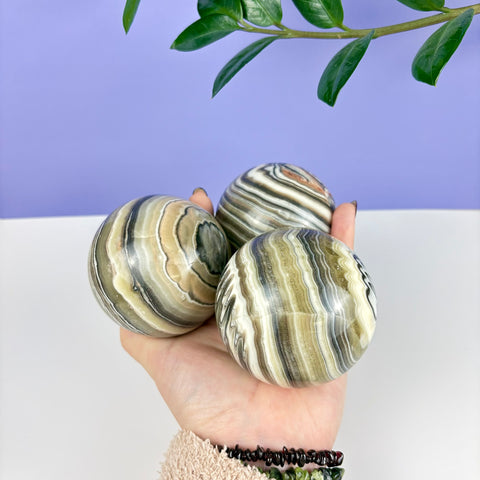 Haunted Castle Calcite Sphere - Kenna's Crystals