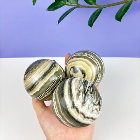 Haunted Castle Calcite Sphere - Kenna's Crystals