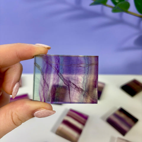 Imperfect Rainbow Fluorite Window - Kenna's Crystals