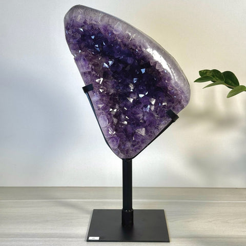 Incredible Amethyst Cluster On Stand O 15 - Kenna's Crystals from TikTok