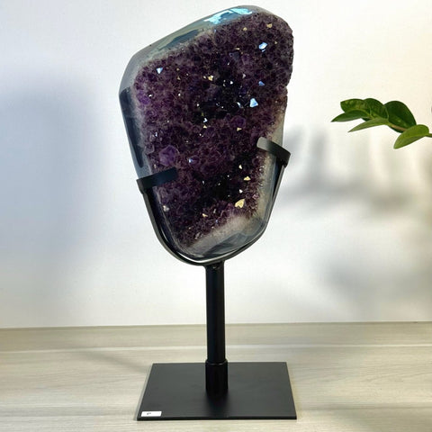 Incredible Amethyst Cluster On Stand P 16 - Kenna's Crystals from TikTok