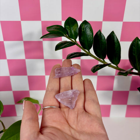 Intuitively Picked Kunzite - Kenna's Crystals