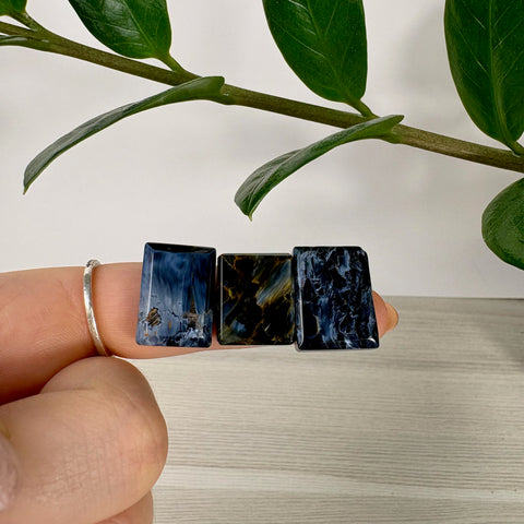 Intuitively Picked Namibian Pietersite Tile - Kenna's Crystals