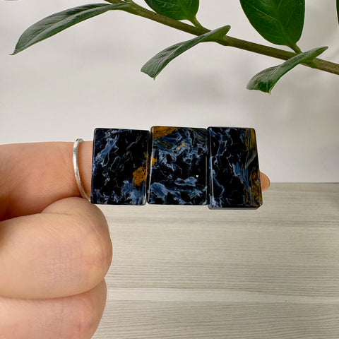 Intuitively Picked Namibian Pietersite Tile - Kenna's Crystals