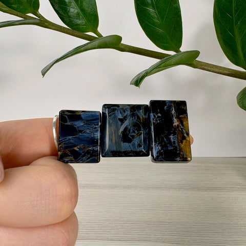 Intuitively Picked Namibian Pietersite Tile - Kenna's Crystals