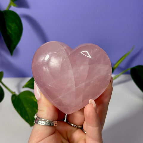 Jelly Star Rose Quartz Heart 122 10 - Kenna's Crystals from TikTok