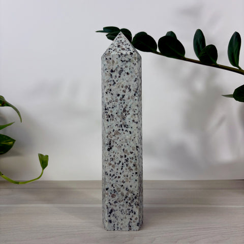 Kiwi Jasper Tower - Kenna's Crystals
