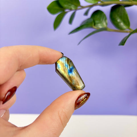 Labradorite Coffin - Kenna's Crystals