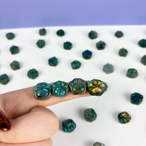 Labradorite Pet Paw - Kenna's Crystals
