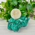 Lavish Malachite Sphere Stand A 1 - Kenna's Crystals from TikTok