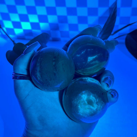 Lemon Jade Sphere 133 10 - Kenna's Crystals from TikTok