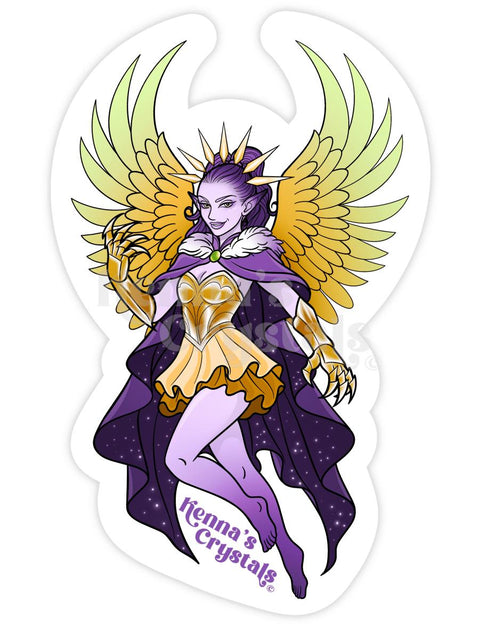 Leo Fairy Sticker - Kenna's Crystals
